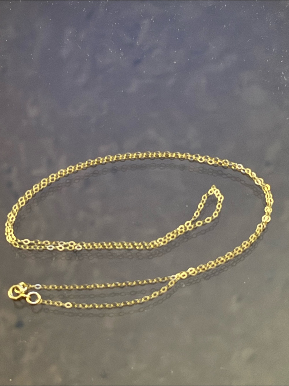 Delicate 10 KT Gold Chain Necklace